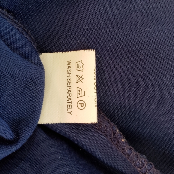 Navy sleeveless dress - Picture 5 of 5